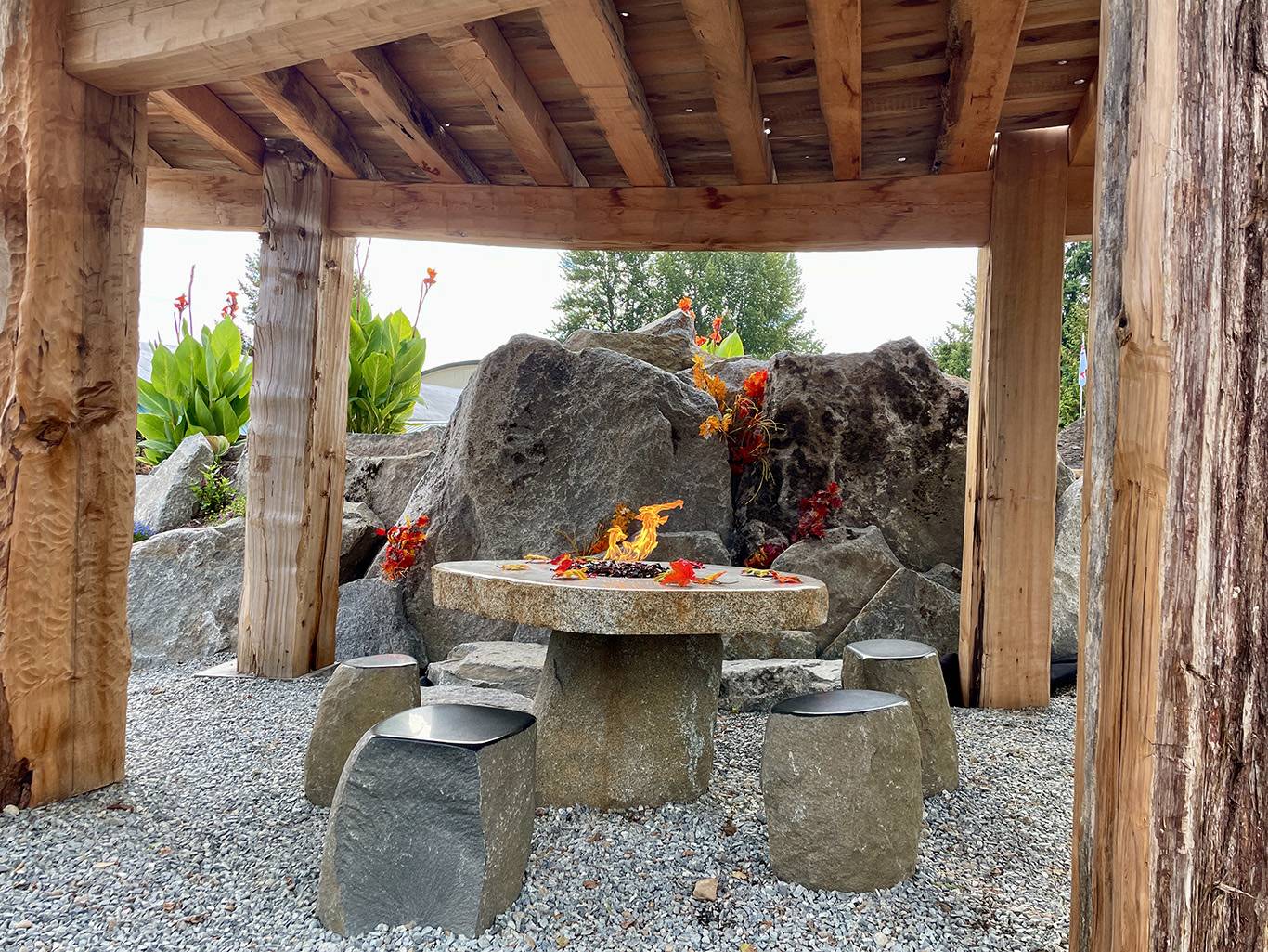 Custom Fire Table