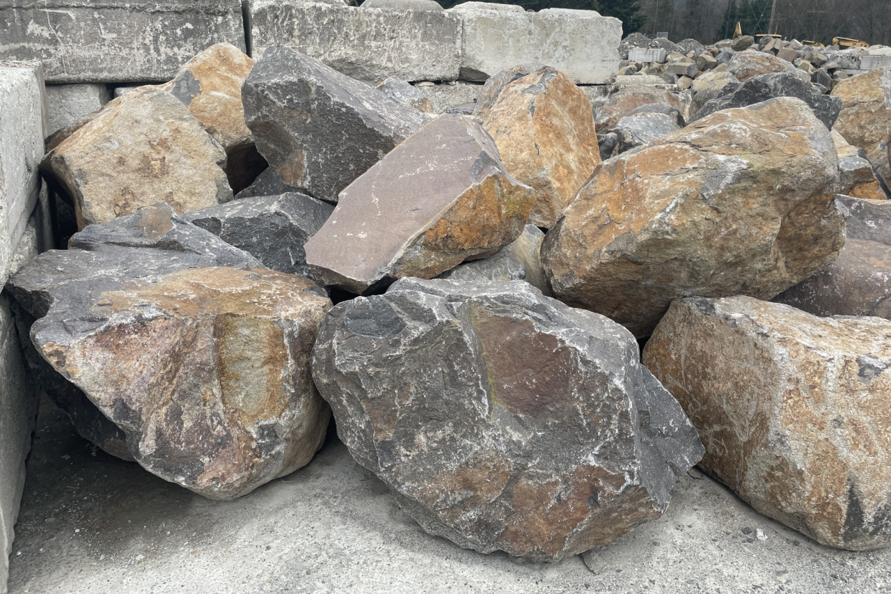 Waterproof Jetty Rocks Cowlitz Jetty Landscape Boulders | Marenakos Rock Center