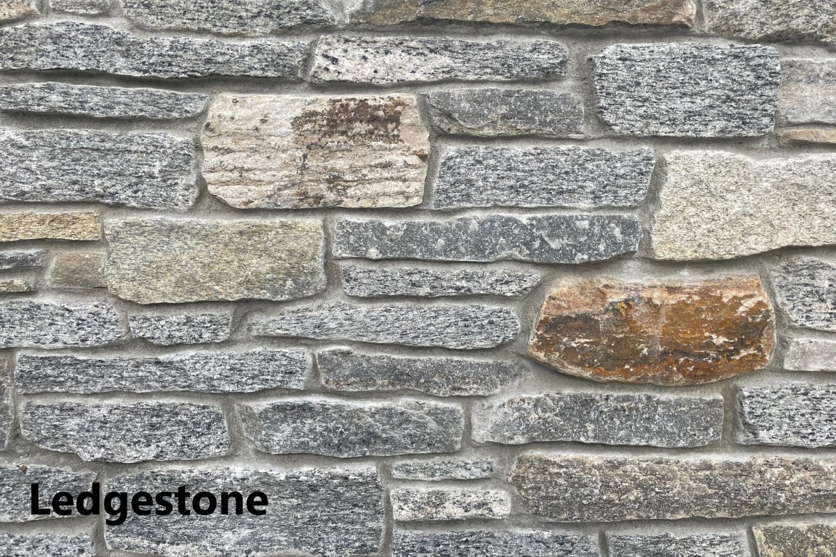 Connecticut Blend Ledgestone Veneer