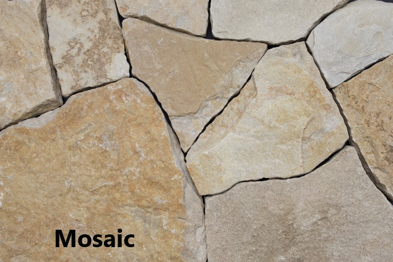 South Bay Quartzite Mosaic Veneer