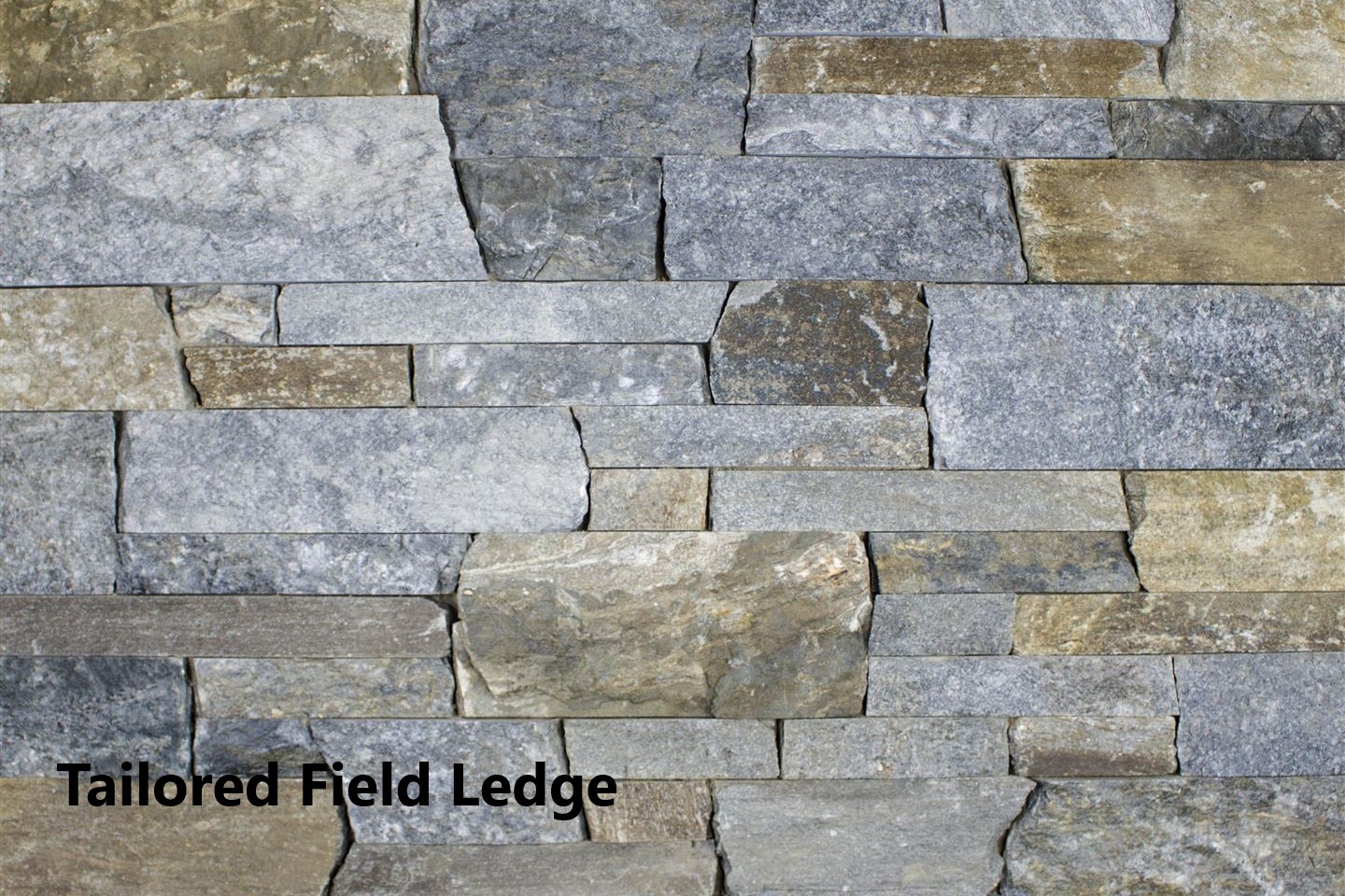 Barnwood Blue Tailored Fieldledge Stone Veneer